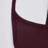 Reggiseno sportivo senza cuciture e senza schienale Super Sculpt in bordeaux Reggiseno sportivo senza cuciture e senza schienale Super Sculpt in bordeaux
