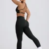 Reggiseno sportivo senza cuciture e senza schienale Super Sculpt in color cenere Reggiseno sportivo senza cuciture e senza schienale Super Sculpt in color cenere