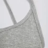 Reggiseno sportivo senza cuciture e senza schienale Super Sculpt in grigio melange Reggiseno sportivo senza cuciture e senza schienale Super Sculpt in grigio melange