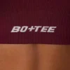 Reggiseno sportivo senza cuciture Super Sculpt con incrocio sulla schiena in color prugna Reggiseno sportivo senza cuciture Super Sculpt con incrocio sulla schiena in color prugna