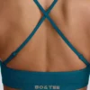 Reggiseno sportivo senza cuciture Super Sculpt con spalline incrociate sul retro in verde acqua Reggiseno sportivo senza cuciture Super Sculpt con spalline incrociate sul retro in verde acqua