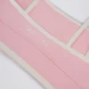 Reggiseno sportivo Soft Active a contrasto in rosa cipria Reggiseno sportivo Soft Active a contrasto in rosa cipria