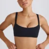 Reggiseno sportivo Soft Active con bordino a contrasto in nero Reggiseno sportivo Soft Active con bordino a contrasto in nero