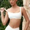 Reggiseno sportivo Soft Active con cuciture sagomate in color crema Reggiseno sportivo Soft Active con cuciture sagomate in color crema