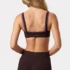 Reggiseno sportivo Soft Active con cuciture sagomate in color Espresso Reggiseno sportivo Soft Active con cuciture sagomate in color Espresso