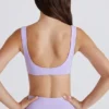Reggiseno sportivo Soft Active con dettaglio intrecciato sul davanti in lilla Reggiseno sportivo Soft Active con dettaglio intrecciato sul davanti in lilla