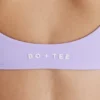 Reggiseno sportivo Soft Active con dettaglio intrecciato sul davanti in lilla Reggiseno sportivo Soft Active con dettaglio intrecciato sul davanti in lilla