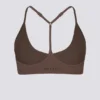 Reggiseno sportivo Soft Active con dorso a vogatore in color Cacao Reggiseno sportivo Soft Active con dorso a vogatore in color Cacao