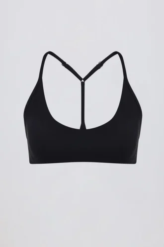 Reggiseno sportivo Soft Active con dorso a vogatore in nero
