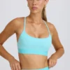 Reggiseno sportivo Soft Active con incrocio sulla schiena in acquamarina Reggiseno sportivo Soft Active con incrocio sulla schiena in acquamarina