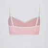 Reggiseno sportivo Soft Active con scollo a cuore in contrasto, colore rosa cipria Reggiseno sportivo Soft Active con scollo a cuore in contrasto, colore rosa cipria