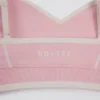 Reggiseno sportivo Soft Active con scollo a cuore in contrasto, colore rosa cipria Reggiseno sportivo Soft Active con scollo a cuore in contrasto, colore rosa cipria