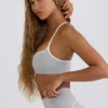 Reggiseno sportivo Soft Active con scollo a cuore in grigio Reggiseno sportivo Soft Active con scollo a cuore in grigio