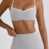 Reggiseno sportivo Soft Active con scollo a cuore in grigio Reggiseno sportivo Soft Active con scollo a cuore in grigio