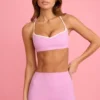 Reggiseno sportivo Soft Active con scollo a cuore in rosa antico Reggiseno sportivo Soft Active con scollo a cuore in rosa antico
