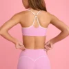 Reggiseno sportivo Soft Active con scollo a cuore in rosa antico Reggiseno sportivo Soft Active con scollo a cuore in rosa antico
