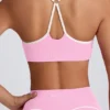 Reggiseno sportivo Soft Active con scollo a cuore in rosa baby Reggiseno sportivo Soft Active con scollo a cuore in rosa baby