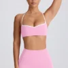 Reggiseno sportivo Soft Active con scollo a cuore in rosa baby Reggiseno sportivo Soft Active con scollo a cuore in rosa baby