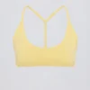 Reggiseno sportivo Soft Active con spalline incrociate in colore Lemon