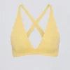 Reggiseno sportivo Soft Active con spalline incrociate in colore Lemon