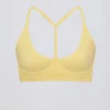 Reggiseno sportivo Soft Active con spalline incrociate in colore Lemon