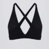 Reggiseno sportivo Soft Active con spalline incrociate in nero Reggiseno sportivo Soft Active con spalline incrociate in nero