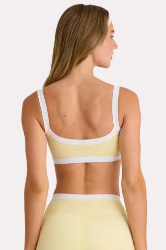 Reggiseno sportivo Soft Active in giallo limone