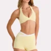Reggiseno sportivo Soft Active in giallo limone