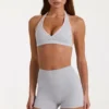 Reggiseno sportivo Soft Active in grigio melange