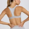 Reggiseno sportivo Soft Active in grigio melange