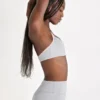 Reggiseno sportivo Soft Active in grigio melange