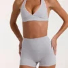 Reggiseno sportivo Soft Active in grigio melange
