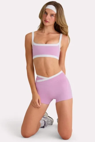 Reggiseno sportivo Soft Active in rosa dolce