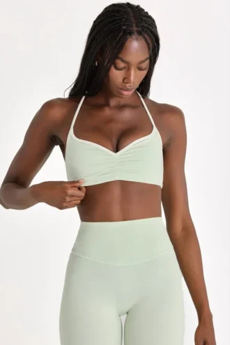 Reggiseno sportivo Soft Active in Sage Marl