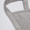Reggiseno sportivo Super Sculpt senza cuciture con spalline incrociate sul retro in grigio melange