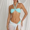 Sarong Elvire con lacci laterali in bianco Sarong Elvire con lacci laterali in bianco