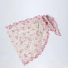 Sarong Molinas con lacci laterali a fantasia floreale rossa