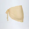 Sarong Molinas con lacci laterali a quadretti gialli Sarong Molinas con lacci laterali a quadretti gialli
