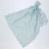 Sarong Molinas con lacci laterali in blu a fiori Sarong Molinas con lacci laterali in blu a fiori