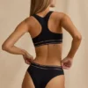 Set di slip a vita alta in fantasia multicolore Set di slip a vita alta in fantasia multicolore