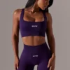 Shorts da ciclista a vita alta Super Sculpt in viola Shorts da ciclista a vita alta Super Sculpt in viola
