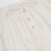 Shorts Elsie in popeline di cotone con lacci sul davanti, colore bianco Shorts Elsie in popeline di cotone con lacci sul davanti, colore bianco