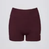 Shorts senza cuciture Super Sculpt in bordeaux Shorts senza cuciture Super Sculpt in bordeaux