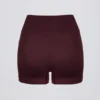 Shorts senza cuciture Super Sculpt in bordeaux Shorts senza cuciture Super Sculpt in bordeaux
