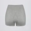 Shorts senza cuciture Super Sculpt in grigio melange Shorts senza cuciture Super Sculpt in grigio melange