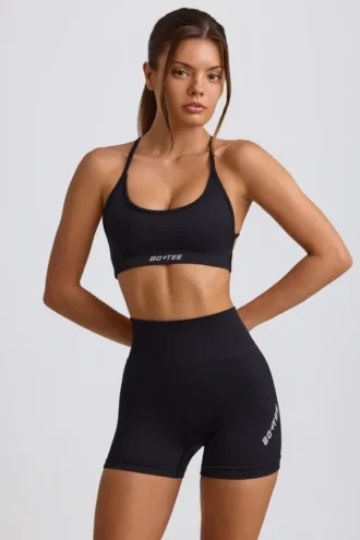 Shorts senza cuciture Super Sculpt in nero