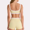 Shorts Soft Active in giallo limone