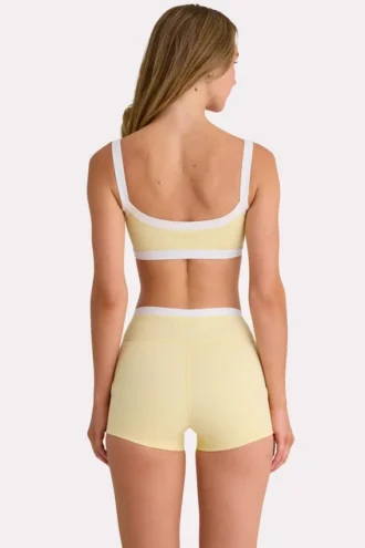 Shorts Soft Active in giallo limone