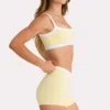 Shorts Soft Active in giallo limone