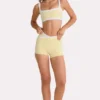 Shorts Soft Active in giallo limone